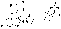 Voriconazole camphor sulfonate